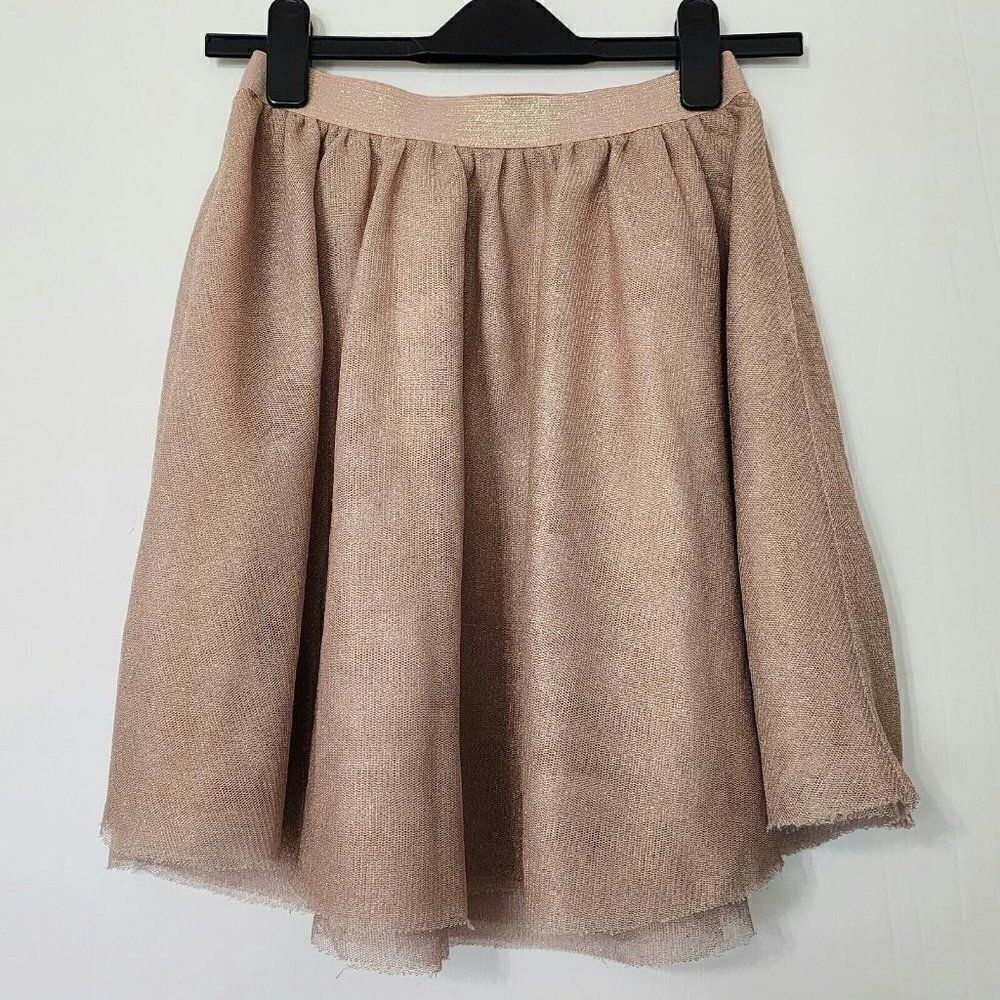 Gap Kids - Size‎ XXL (14/16) Dusty Pink  Tulle Layered Shimmer Skirt